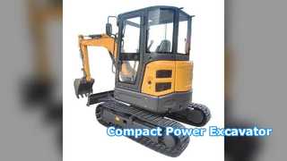 Hornquip Mini Excavator H35 Versatile Compact Power