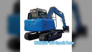 HORNQUIP H75 Crawler Excavator Smooth Power