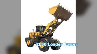 ZL50 Wheel Loader 5-6 Ton 162KW Powerhouse